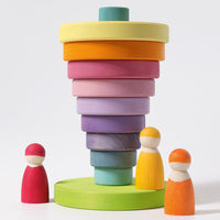 Grimm's Stacking Tower Pastel - 21 cm