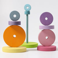 Grimm's Stacking Tower Pastel - 21 cm