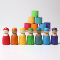 Grimm's Seven Friends in Rainbow Cups