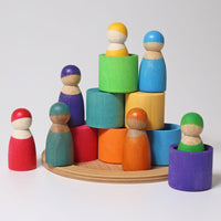 Grimm's Seven Friends in Rainbow Cups