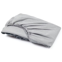 Kideo Essentials Linen Fitted Sheet Crib 100% Organic 120x60cm White