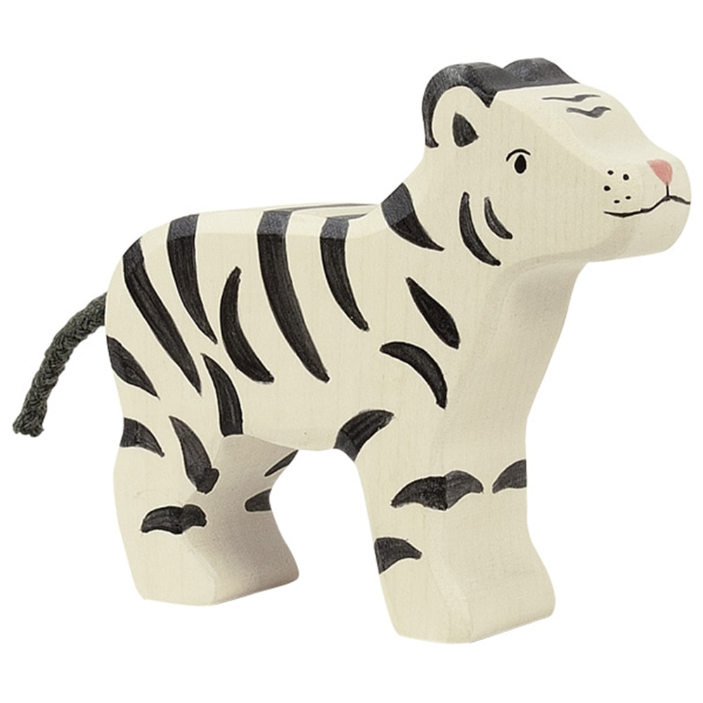 Holztiger Kleine Witte Tijger Holztiger