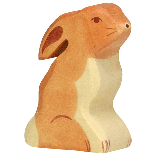 Holztiger Sitting Hare