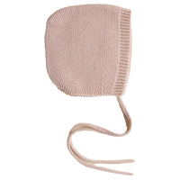 Hvid Strikmutsje Dolly - Apricot Hvid