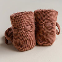 Hvid Baby Slippers 100% Merino wool