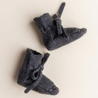 Hvid Baby Slippers 100% Merino wool