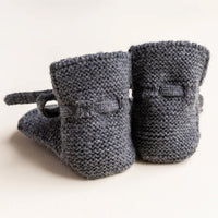 Hvid Baby Slippers 100% Merino wool