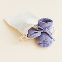 Hvid Slofjes - Lilac Hvid