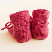 Hvid Baby Slippers 100% Merino wool