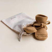 Hvid Baby Slippers 100% Merino wool