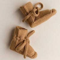 Hvid Baby Slippers 100% Merino wool