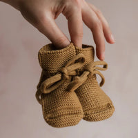 Hvid Baby Slippers 100% Merino wool