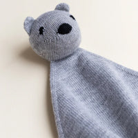 Hvid Knuffeldoekje Teddy Tokki - Grey Melange Hvid