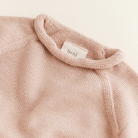 Hvid Sweater Georgette 100% Merino wool