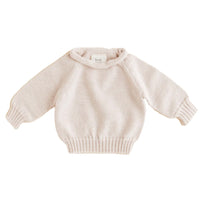 Hvid Sweater Georgette 100% Merino wool