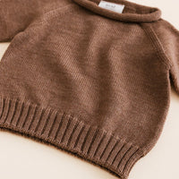 Hvid Sweater Georgette 100% Merino wool