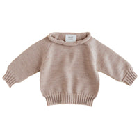 Hvid Sweater Georgette 100% Merino wool