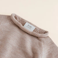 Hvid Sweater Georgette 100% Merino wool