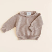 Hvid Sweater Georgette 100% Merino wool