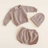 Hvid Sweater Georgette 100% Merino wool
