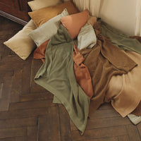 Hvid Woolen Blanket Gust 70 x 95 cm