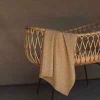 Hvid Wollen Deken Bibi 70 x 95 cm - Sand Hvid