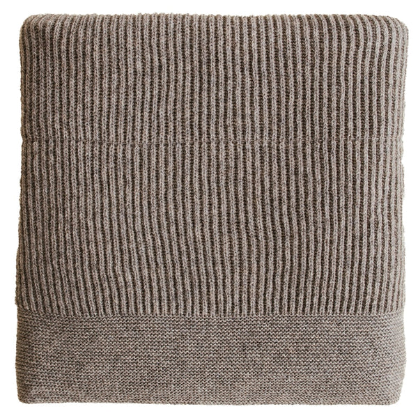 Hvid Wollen Deken Gaston 100 x 140 cm- Stone Hvid