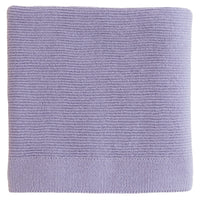 Hvid Wollen Deken Gust 70 x 95 cm - Lila Hvid
