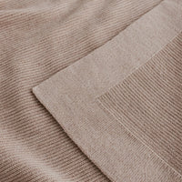 Hvid Wollen Deken Gust 70 x 95 cm - Sand Hvid
