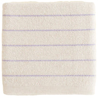 Hvid Woolen Blanket Harry - Cream + Lilac