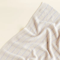 Hvid Woolen Blanket Harry - Cream + Lilac