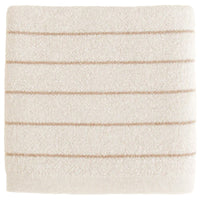 Hvid Wollen Deken Harry - Cream + Sand