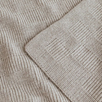 Hvid Wollen Deken Ivy 70 x 95 cm - Pebble