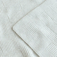 Hvid Woolen Blanket Ivy 70 x 95 cm
