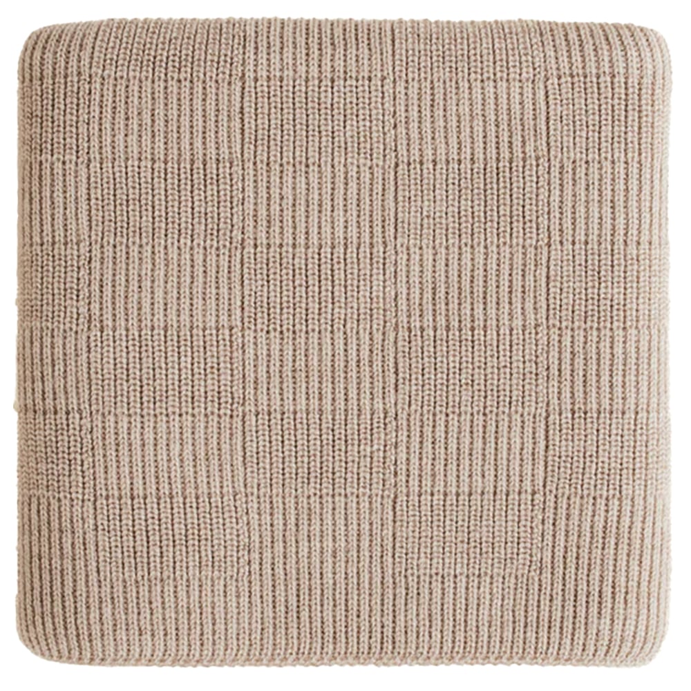 Hvid Woolen Blanket Ivy 70 x 95 cm