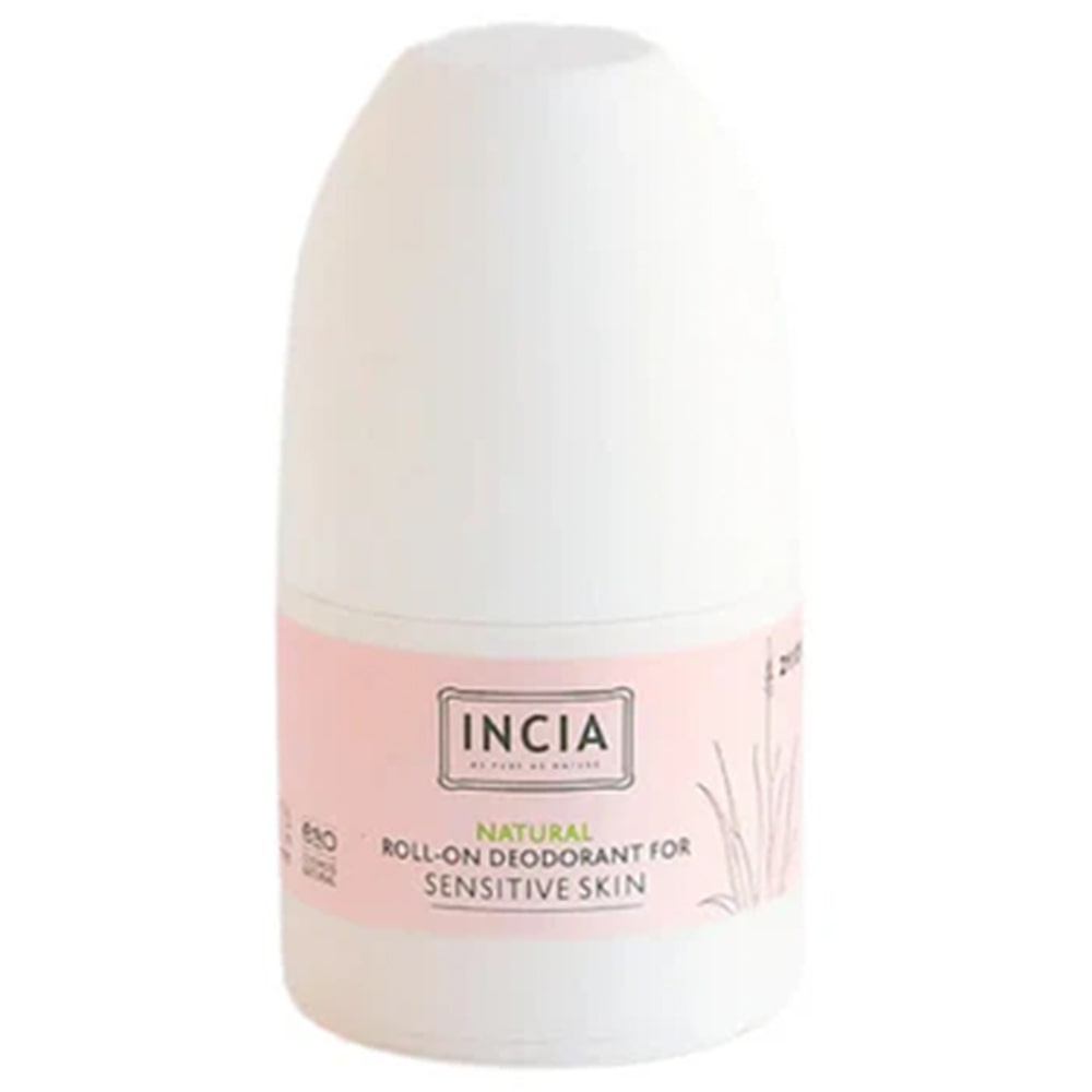 Incia 100% Natural Roll-On Deodorant For Sensitive Skin