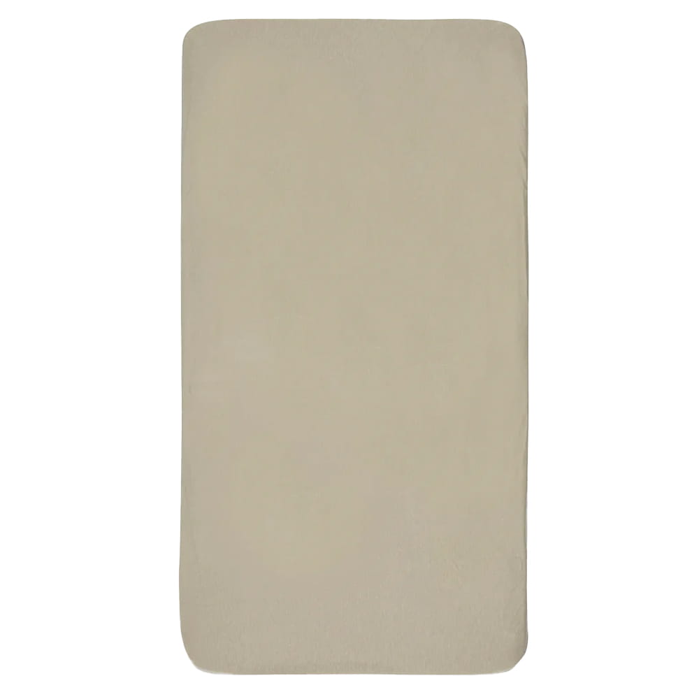 Jollein Fitted Sheet Cot Jersey 60x120cm Storm Grey 2 Pieces