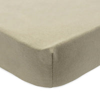 Jollein Fitted Sheet Cot Jersey 60x120cm Storm Grey 2 Pieces