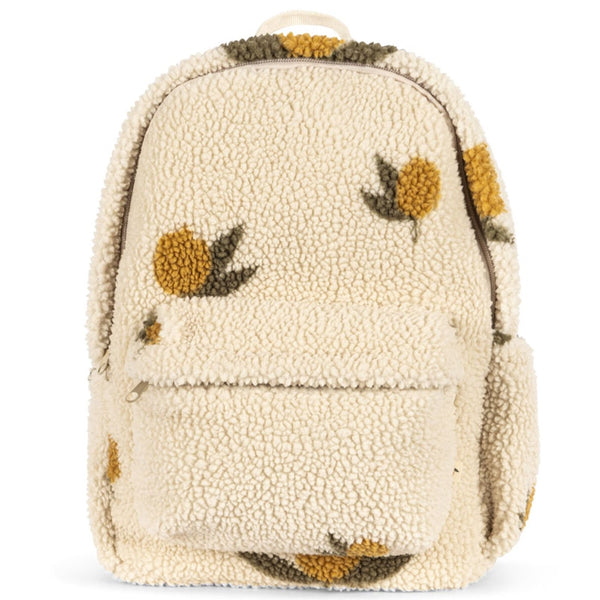 Konges Slojd Teddy Backpack Jody - Mon Grand Citron Sage