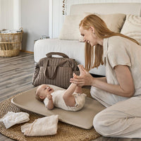 Leander Matty Mini Verschoningskussen Cappuccino Leander
