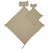 Liewood Alya Elephant Cuddle Cloth Set - Mist Liewood