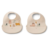 Liewood Ember Bibs 2 pack
