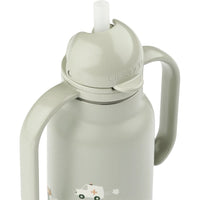 Liewood Kinderdrinkfles Kimmie 250ml - Vehicles Dove Blue Liewood