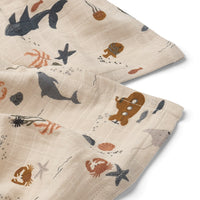 Liewood Lewis Hydrophilic Cloths 65x65cm 2 Pack