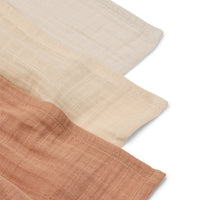 Liewood Hydrofiele Doeken Lewis 3 Stuks - Tuscany Rose Mix Liewood