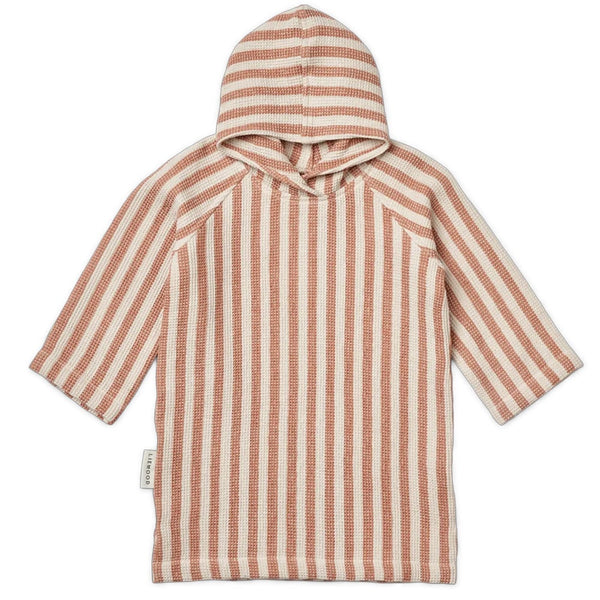 Liewood Badponcho Paco 3/4 jaar - Tuscany Rose/Sandy Liewood