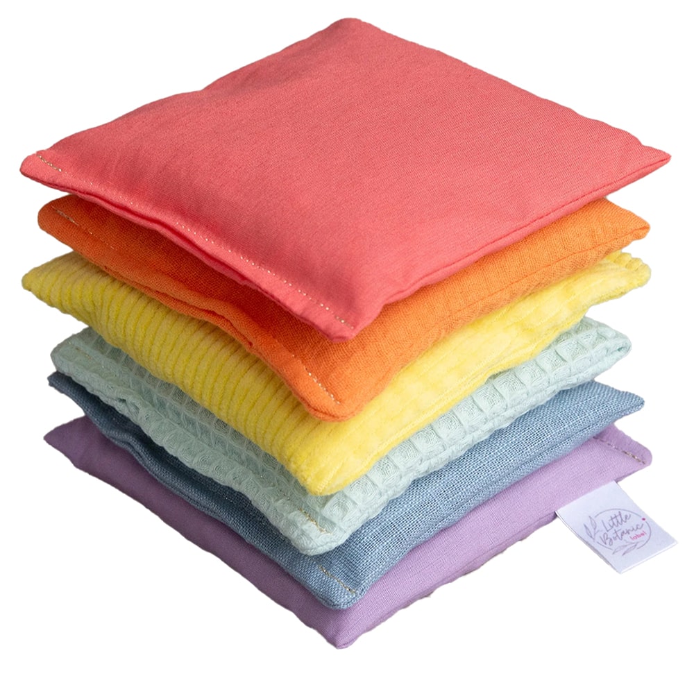 Little Botanic Sensory Bean Bags 6 Pieces