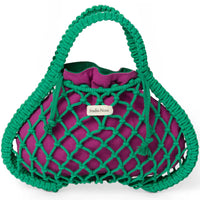 Studio Noos - Groene Macramé Mini Handtas
