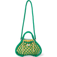 Studio Noos - Groene Macramé Mini Handtas