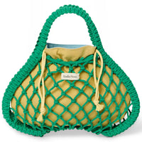 Studio Noos - Groene Macramé Mini Handtas